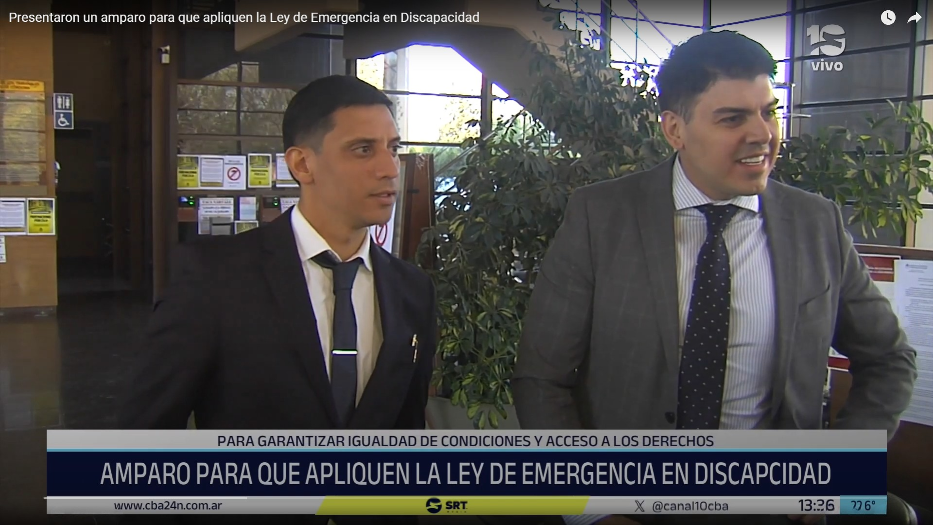Presentaron el primer amparo colectivo contra el Decreto 681/2025 que suspende la Ley de Emergencia en Discapacidad